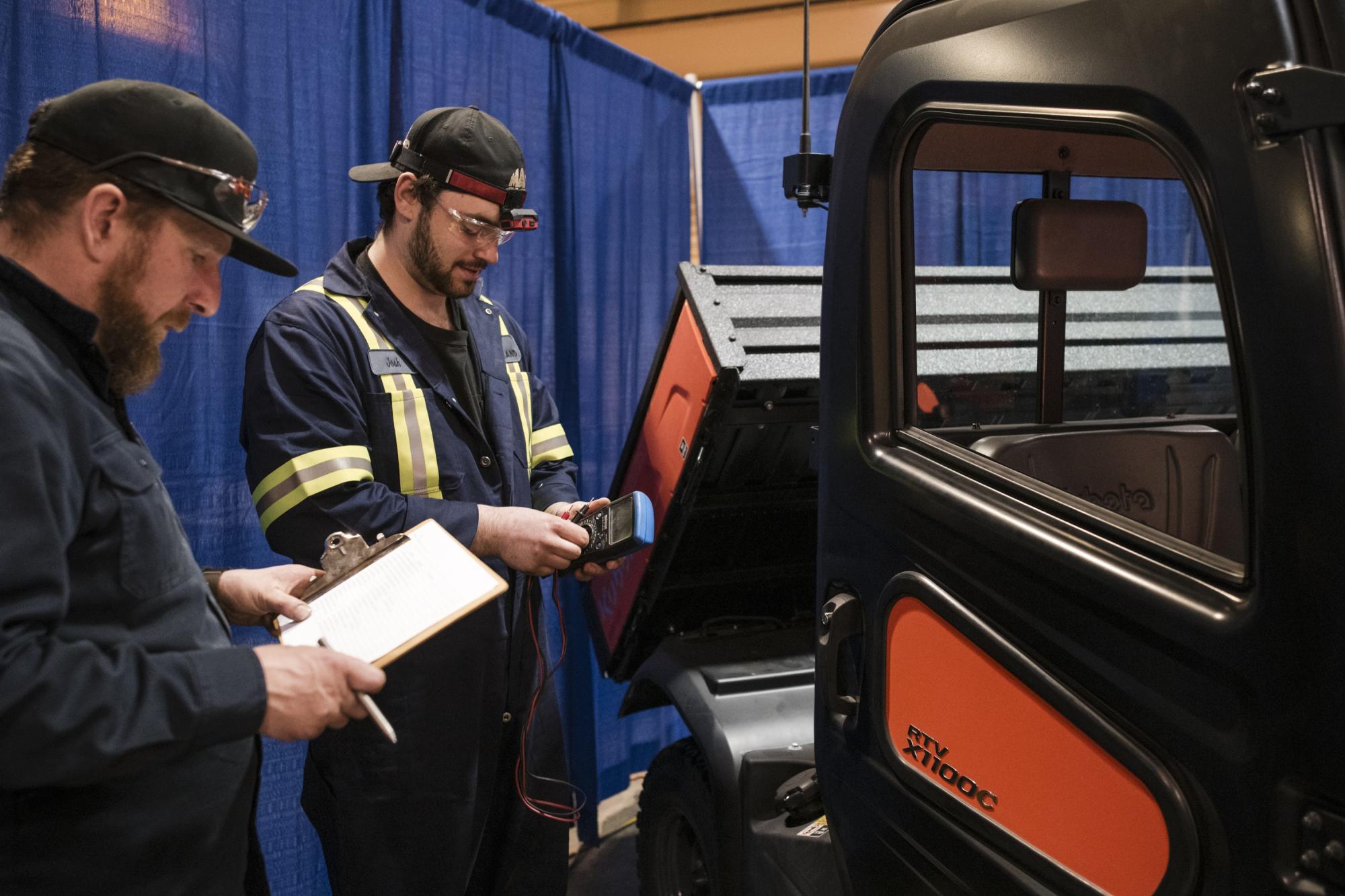 Skills Canada competitor Kenneth (Marshall) Latham
